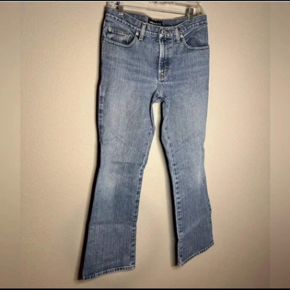 Express Jeans Low Rise Flare Denim Juniors Size 5/6 - Vintage
